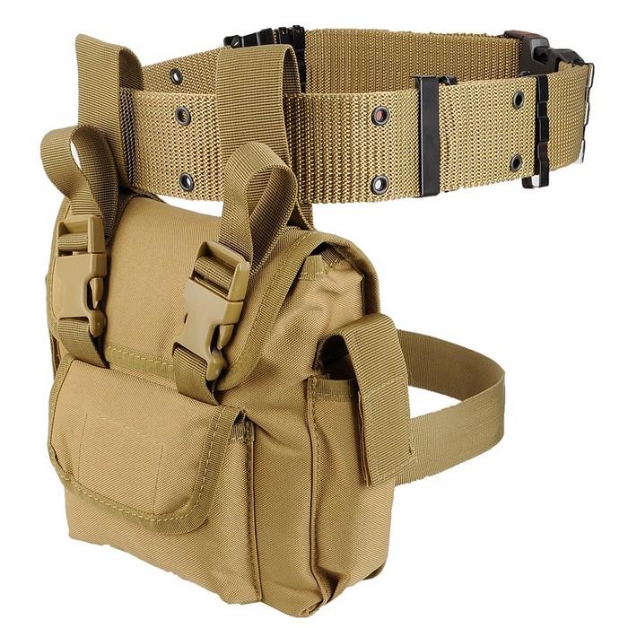 Sacoche Militaire Leg Bag Army – Urbex Boutique