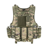 Gilet tactique Multipoche camouflage