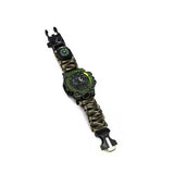 Bracelet de Survie <br> avec Montre - Camouflage
